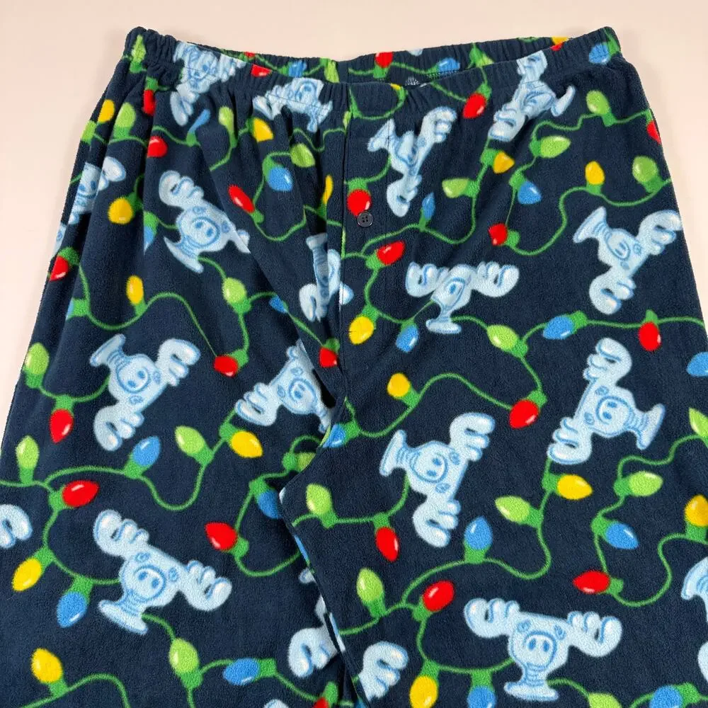 Lot of 2 Men's XL Holiday Fleece Pajama Pants Christmas Story Christmas Vacation